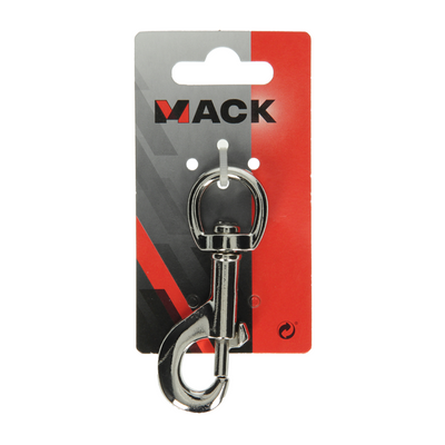 Mack 1008476 - 1 moschettone 16 x 89mm nichelato | 10 pezzi