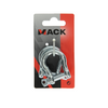 Mack 1008529 - 2 mordazas ovaladas 8mm galvanizadas | 10 piezas