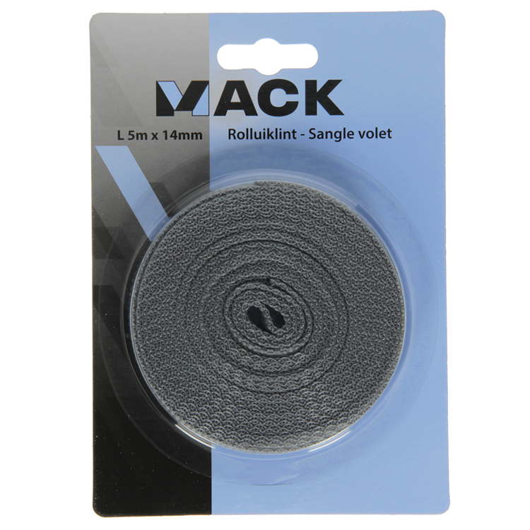 Mack 1010053 - cinta para persiana enrollable 5mx14mm | 5 piezas