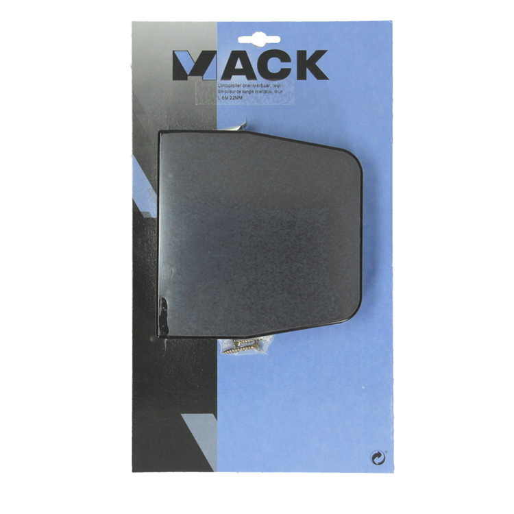 Mack 1010099 - 1 enrollador de cinta barra orientable marrón 6m 22mm | 5 piezas