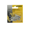Mack 1013467 - 2 bisagras para muebles derecha niquelada alto 30 x ancho 40 mm | 5 piezas