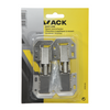 Mack 1013624 - 2 cerniere a molla nichelate easy-line | 5 pezzi