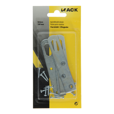 Mack 1013286 - 4 rack eyes galvanized 100 mm | 5 pieces