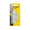 Mack 1013289 - 8 placas de conexión galvanizadas 100x16mmx2mm | 10 piezas