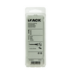 Mack 1017367 - tornillo para madera cabeza avellanada galvanizado 5 piezas 6,0 x 60 mm | 10 piezas