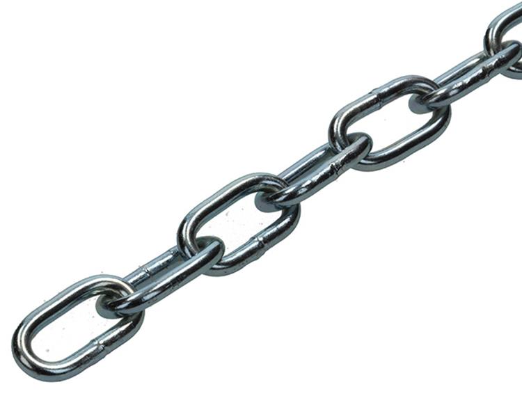 Mack 1004995 - eslabón de cadena corto din5685-2ø 3mm l 16mm 2m ancho 40 kg | 5 piezas