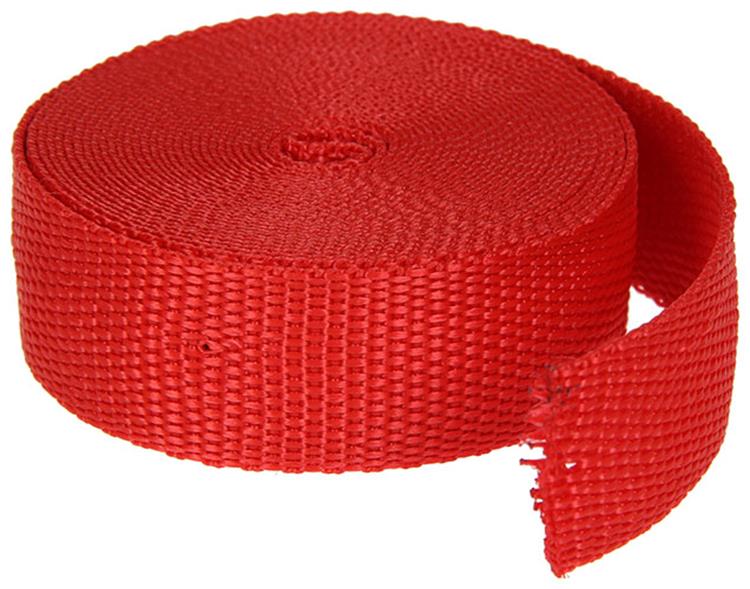 Mack 1006127 - cinta poliamida roja 25mm-4m | 6 piezas