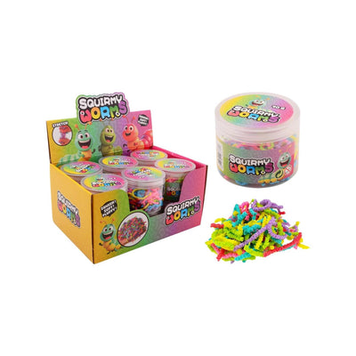 Vermi arcobaleno Johntoy in vaso da 40 grammi