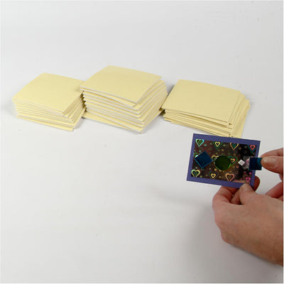 Https: www.cchobby.nl 3d-foam-pads-afm-5x5-mm-dikte-1-2-3-mm-30x400-stuk-1-doos