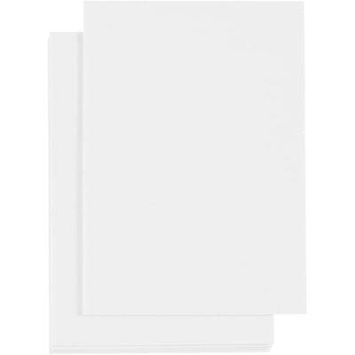 Bloques de espuma 3d, a6, hoja 105x148 mm, espesor 2 mm, blanco, 5 hojas 1 caja
