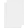 Bloques de espuma 3d, a6, hoja 105x148 mm, espesor 2 mm, blanco, 5 hojas 1 caja