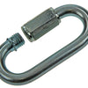 Mack 1006845 - 1 eslabón vacío galvanizado + tuerca BL 8mm | 5 piezas