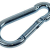 Mack 1006846 - 1 mosquetón + muelle galvanizado bl 40x4mm | 5 piezas