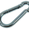 Mack 1006849 - 1 mosquetón + muelle galvanizado bl 80x8mm | 5 piezas