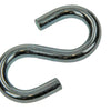 Mack 1006853 - 2 ganchos en S abiertos galvanizados bl 5.0x45mm | 5 piezas