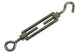 Mack 1006871 - 2 tensores: ojo + gancho galvanizado m5x70mm bl | 5 piezas