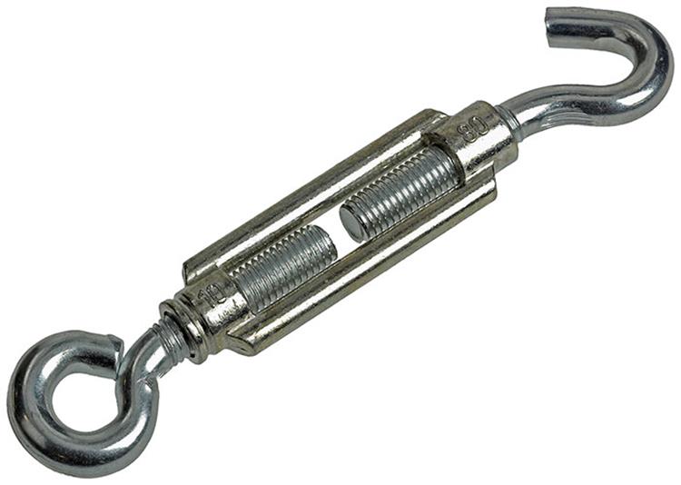 Mack 1006875 - 1 tensor: ojo + gancho galvanizado m10x80mm bl | 5 piezas