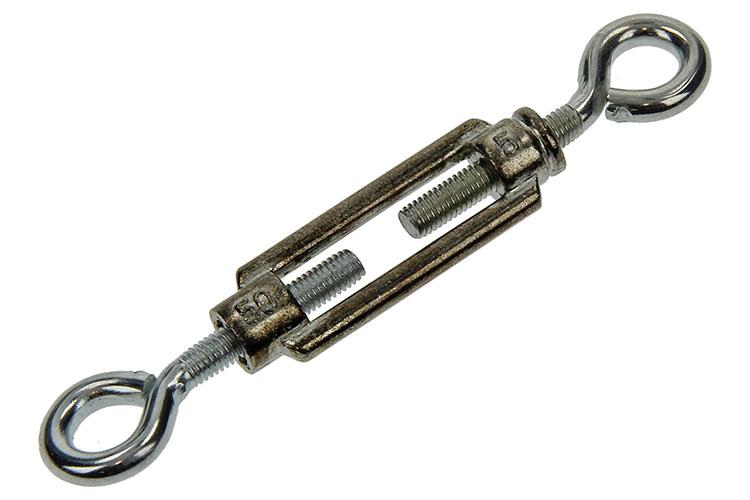 Mack 1006877 - 2 tensores 2 ojales galvanizados m5x50mm bl | 5 piezas