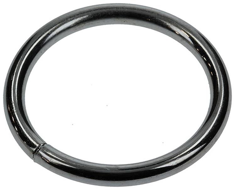Mack 1006880 - 1 anilla soldada cerrada 5x40mm bl | 5 piezas