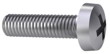 Bolkopschroef kruiskop m6x12 d7985h elvz | 200 stuks