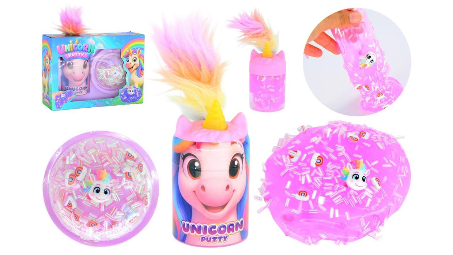 Johntoy unicorn putty with accessories
