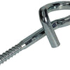 Mack 1006903 - 2 ganchos oscilantes de seguridad 12 x 160 mm galvanizados | 5 piezas