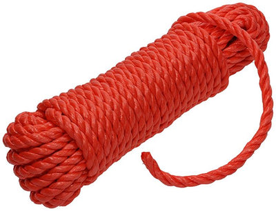 Mack 1006920 - filo pp arancione ritorto 10mm 15m | 5 pezzi