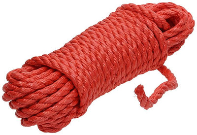 Mack 1006923 - filo pp arancione ritorto 12mm 15m | 5 pezzi