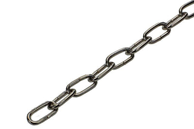Mack 1006933 - catena cucù nichelato ø 1.1mm l 7mm 2m | 5 pezzi