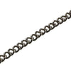 Mack 1006936 - cadena gourmette niquelada ø 0,7mm l 3mm 2m | 5 piezas