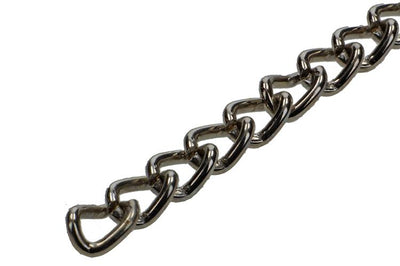 Mack 1006937 - catena gourmette nichelata ø 1.5mm l 4.5mm 2m | 5 pezzi