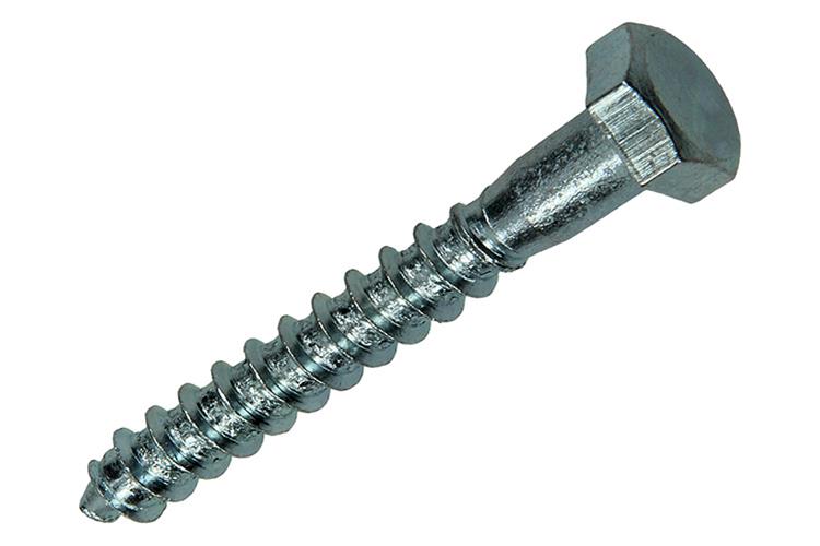 Mack 1007039 - perno rosca madera acero galvanizado 100 uds 8 x 60 mm | 1 pieza