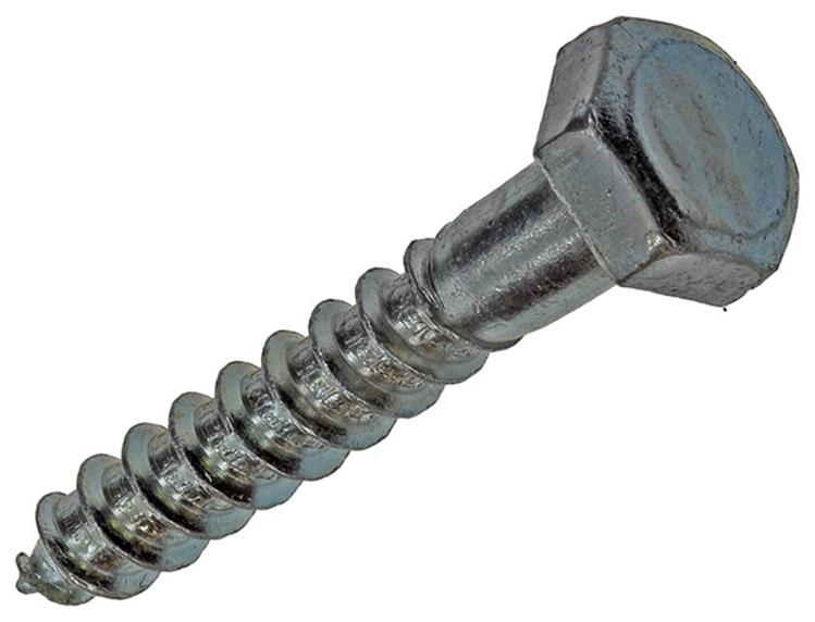 Mack 1007044 - perno rosca madera acero galvanizado 50 piezas 10 x 60 mm | 1 pieza
