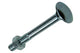 Mack 1007052 - perno madera + tuerca galvanizado 100 uds 6 x 50 mm | 2 piezas