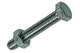 Mack 1007070 - perno macho + tuerca galvanizado 100 piezas 5 x 30 mm | 5 piezas