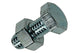 Mack 1007077 - perno macho + tuerca galvanizado 100 piezas 8 x 20 mm | 3 piezas