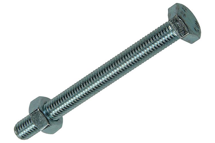 Mack 1007085 - perno grifo + tuerca galvanizada 25 piezas 10 x 100 mm | 1 pieza