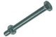 Mack 1007085 - perno grifo + tuerca galvanizada 25 piezas 10 x 100 mm | 1 pieza