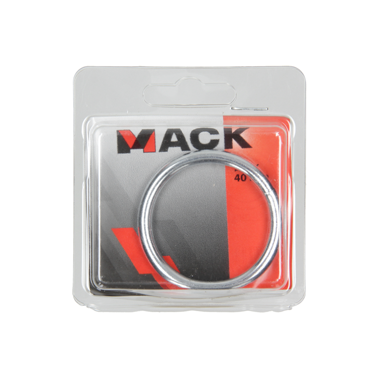 Mack 1006880 - 1 anilla soldada cerrada 5x40mm bl | 5 piezas