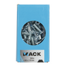 Mack 1007058 - perno madera + tuerca galvanizado 100 uds 8 x 30 mm | 2 piezas