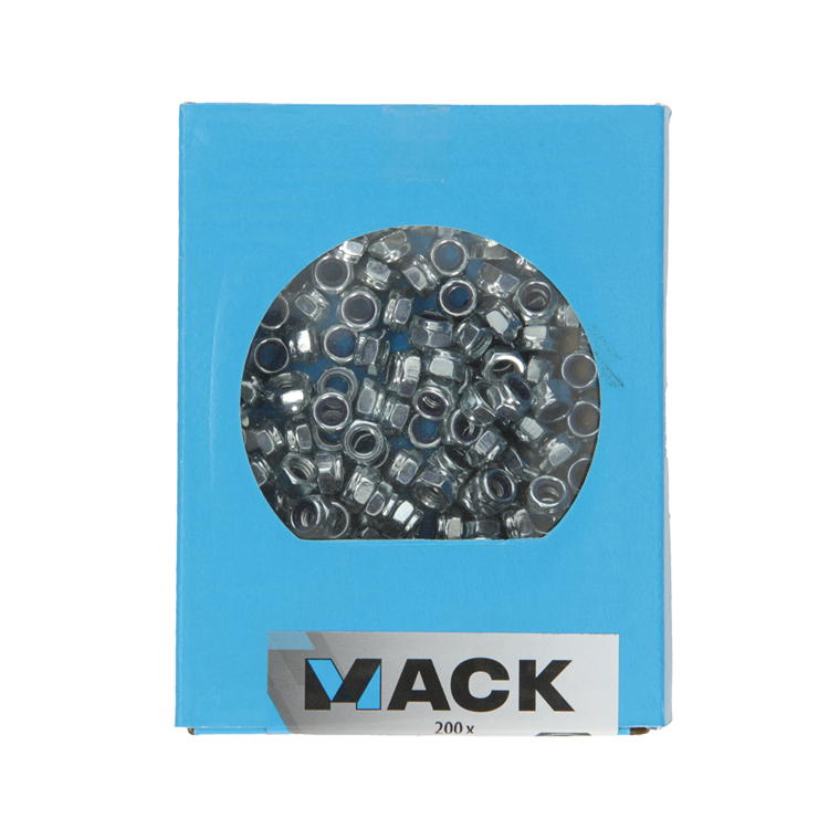 Mack 1007104 - tuercas de seguridad 200 piezas m5 | 5 piezas