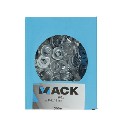 Mack 1007111 - washers 200 pcs m8 | 5 pieces