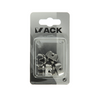 Mack 1008434 - 4 abrazaderas de alambre de acero 3mm acero inoxidable | 10 piezas