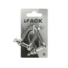 Mack 1008461 - 2 mordazas rectas 8mm acero inoxidable | 10 piezas