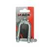 Mack 1008463 - 1 chaflán recto 12mm galvanizado | 10 piezas