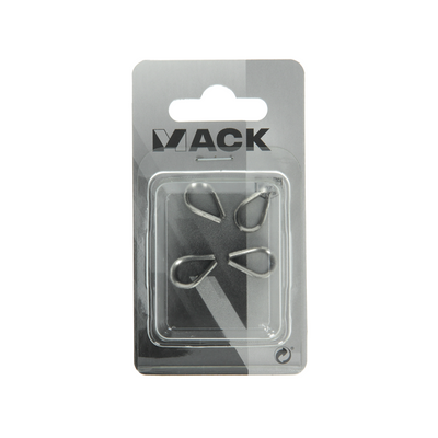 Mack 1008489 - 4 calze 2mm acciaio inossidabile | 10 pezzi