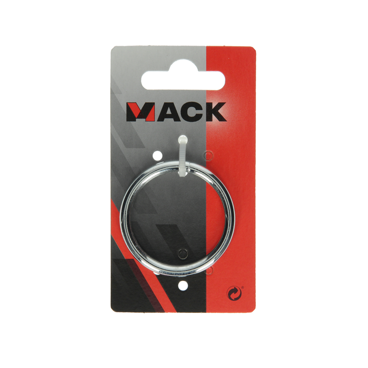 Mack 1008512 - 1 argolla soldada cerrada 5 x 40 mm galvanizada | 10 piezas