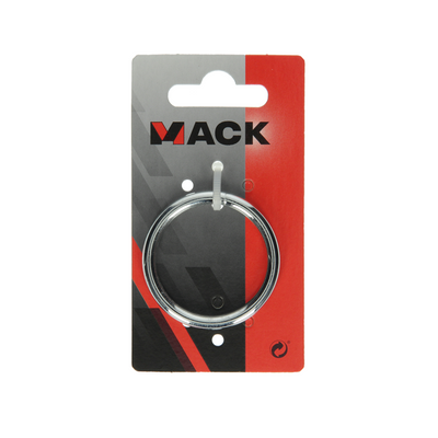 Mack 1008512 - 1 anello ad occhiello saldato chiuso 5 x 40 mm zincato | 10 pezzi