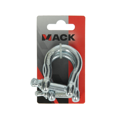 Mack 1008530 - 2 cavità ovali 10mm zincate | 10 pezzi