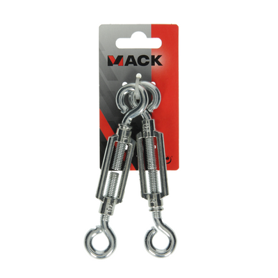 Mack 1008542 - 2 tenditori 2 occhi m8 x 70mm zincati | 10 pezzi